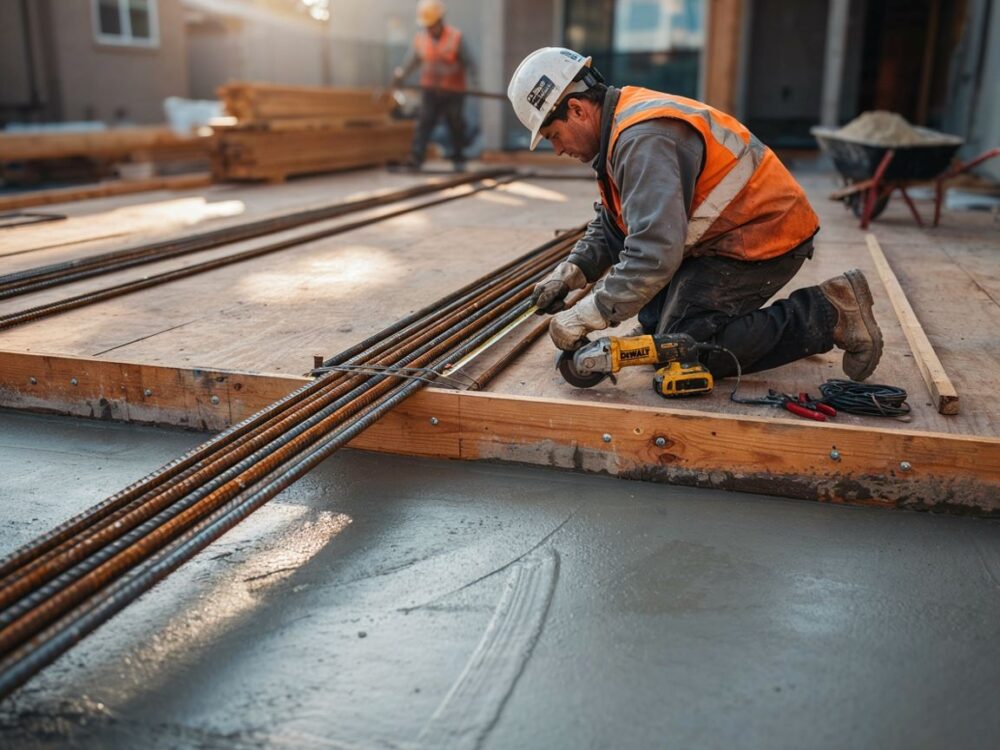stalowe zbrojenie pod beton