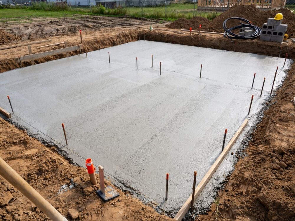 struktura płyty fundamentowej